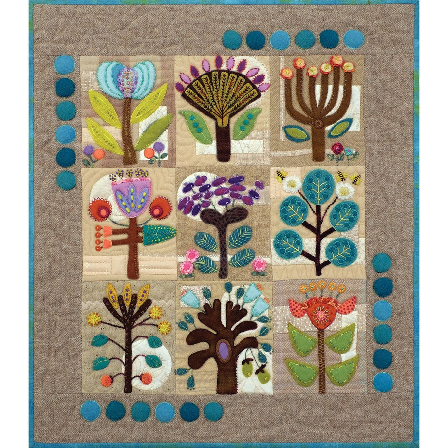 OF A FEATHER Block of the Month - Sue Spargo